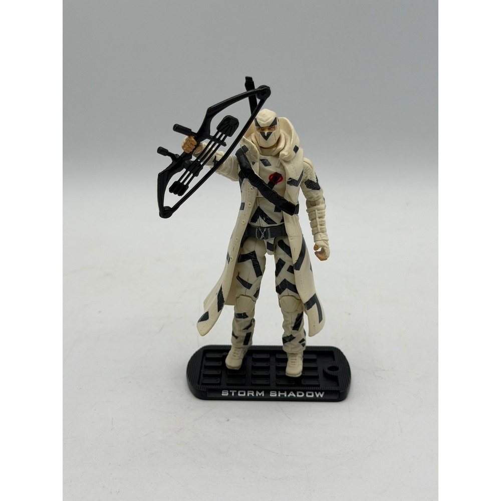 GI Joe Pursuit of Cobra STORM SHADOW Arctic Threat V41 Incomplete 2010 PoC 3.75"